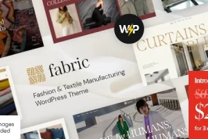 面料v1.0-时尚与纺织制造WordPress主题