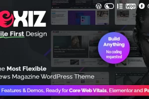 Foxiz v1.6.5-WordPress报纸新闻和杂志