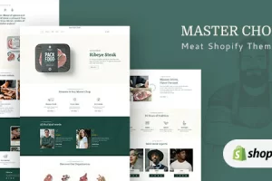 MasterChop v1.2-肉店，食品配送Shopify主题