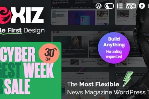Foxiz v1.6.6-WordPress报纸新闻和杂志