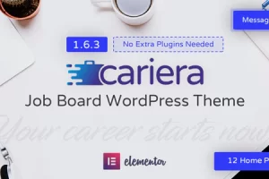 Cariera v1.6.2 – 工作委员会 WordPress 主题
