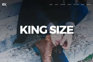 King Size v1.4 – Creative Portfolio WordPress 主题