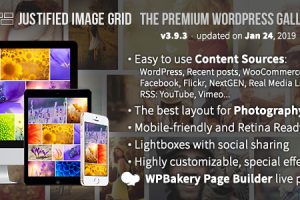 Justified Image Grid v4.3 – Premium WordPress Gallery