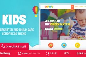 Kids v1.2.3-儿童日托和幼儿园WordPress主题