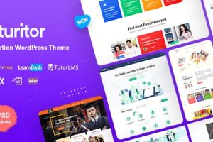 Turator v1.4.4-LMS和教育WordPress主题