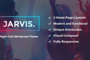 Jarvis v1.8.7-夜总会，音乐会，节日WordPress主题