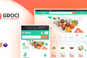 Groci v2.2.5-有机食品和杂货市场WordPress主题