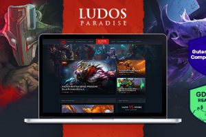 Ludos Paradise v2.0.7-游戏博客和部落WordPress主题