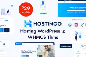Hostingo v2.0-托管WordPress和WHMCS主题