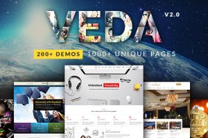 VEDA v3.8-多用途主题