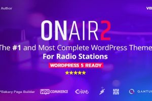 Onair2 v5.0.2-电台WordPress主题