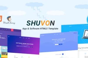 Shuvon – 应用程序和软件多用途营销着陆页模板