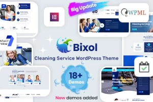 Bixol v1.6.4 – 清洁服务 WordPress