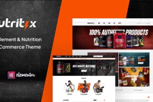 Nutritix v1.1.5 – 补充和营养 WooCommerce 主题