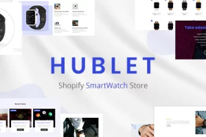 Hublet – 单一产品多用途 Shopify 主题