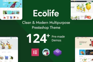 Ecolife Elementor v2.1.0-多用途PRESTASHOP 1.7主题