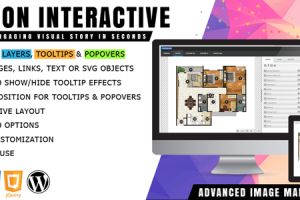 Vision Interactive v1.5.3 – WordPress 图像地图生成器