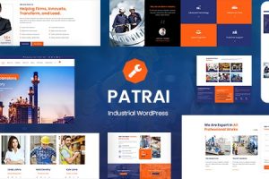 Patrai Industry v2.1 – 工业 WordPress