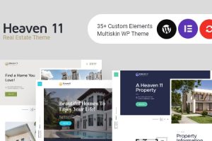Heaven11 v1.0.7 – 物业和公寓房地产 WordPress 主题
