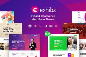 Exhibz v2.5.1 – 活动会议 WordPress 主题