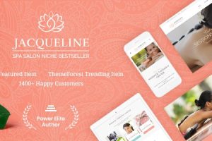 Jacqueline v2.5.0 – Spa & Massage Salon Beauty WordPress 主题