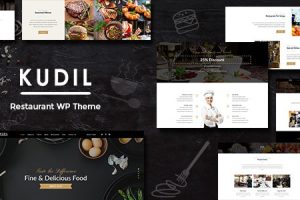 Kudil v2.5 – 咖啡厅、餐厅 WordPress 主题