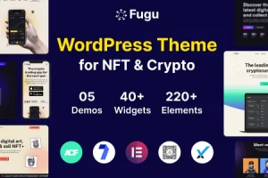 Fugu v1.0.4 – NFT & Crypto WordPress 主题