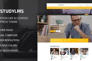 Studylms v1.25 – 教育 LMS 和课程主题