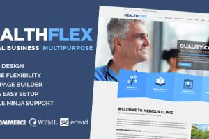 HEALTHFLEX v2.7.2 – 医疗健康WordPress主题