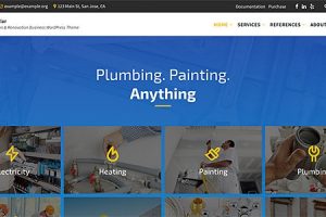 BlueCollar v2.7.6 – Handyman & Renovation Business WordPress 主题