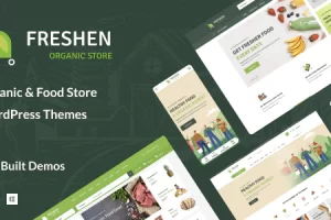Freshen v1.0.9 – 有机食品商店 WordPress 主题