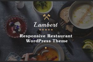 Lambert v2.5.6 – 餐厅/咖啡厅/酒吧 WordPress 主题