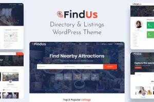 Findus v1.1.42 – 目录列表 WordPress 主题