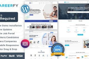 Careerfy v9.3.0 – 求职板 WordPress 主题