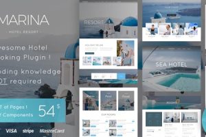 Marina v2.3 – 酒店及度假村 WordPress 主题