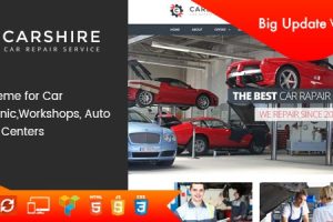 Car Shire v3.3 – Auto Mechanic & Repair WordPress 主题