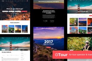 Grand Tour v5.3.6 – Tour Travel WordPress 主题