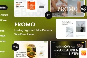 Promo v1.0.0 – 在线产品 WordPress 主题的登陆页面