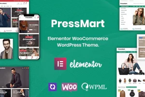 PressMart v1.1.5 – 现代 Elementor WooCommerce WordPress 主题