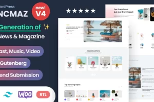Ncmaz v4.3.0 – 博客杂志 WordPress 主题