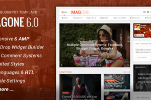 MagOne v6.9.6.3 – 响应式新闻和杂志博客模板