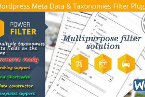WordPress Meta Data & Taxonomies Filter v2.3.1