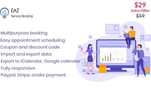 Fat Services Booking v5.1 – 自动预订和在线安排