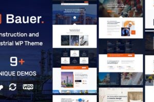 Bauer v1.20 – 建筑和工业 WordPress 主题