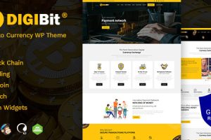 DigiBit v2.2 – 加密货币挖掘 WordPress 主题