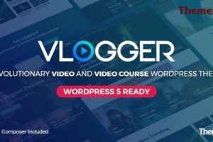 Vlogger v3.0.0 – 专业视频和教程主题