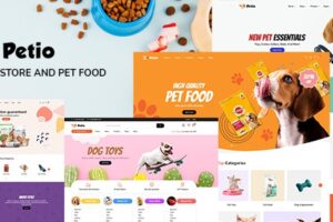 Petio v1.0.8 – 宠物商店 WooCommerce WordPress 主题