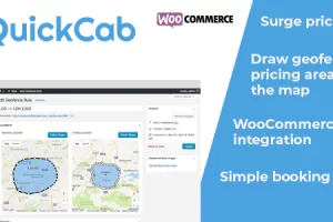 QuickCab v1.2.7 – WooCommerce 出租车预订插件