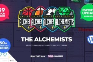 Alchemists v4.5.3 – 体育、电子竞技和游戏俱乐部和新闻 WordPress 主题