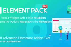 Element Pack v6.11.1 – Elementor Page Builder 插件